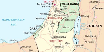 מפת תיירות ישראל