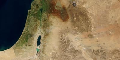 מפה של ישראל לווין. 