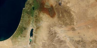 מפה של ישראל לווין. 